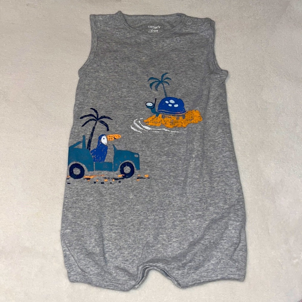 Onesie- shorts. 24 months.